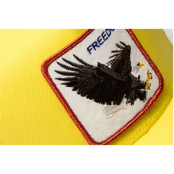 کلاه کپ گورین براز مدل فری دم ایگل زرد  _ Goorin Bros The Freedom Eagle yellow