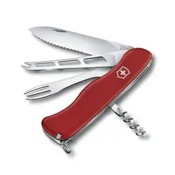 چاقوی شکاری 8 کاره ویکتورینوکس قرمز - Victorinox Cheese Master 0.8313.W