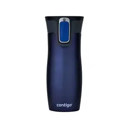 ماگ کانتیگو مدل اتوسل وست لوپ Contigo Autoseal West Loop 470ml سرمه ای (کالا شماره هشت Open Box)