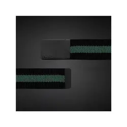 کمربند ایگلسی مدل خط‌دار مشکی سبز - Eaglesee Green Line Belt