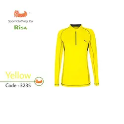 تیشرت ورزشی آستین بلند زنانه کوهنوردی و طبیعتگردی ریسا Risa 3235