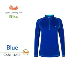تیشرت ورزشی آستین بلند زنانه کوهنوردی و طبیعتگردی ریسا Risa 3235