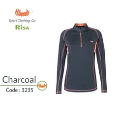 تیشرت ورزشی آستین بلند زنانه کوهنوردی و طبیعتگردی ریسا Risa 3235