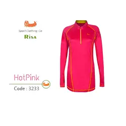 تونیک اسپرت (بلوز) زنانه کوهنوردی و طبیعتگردی ریسا مدل فینگردار Risa 3233