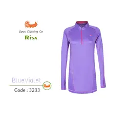 تونیک اسپرت (بلوز) زنانه کوهنوردی و طبیعتگردی ریسا مدل فینگردار Risa 3233