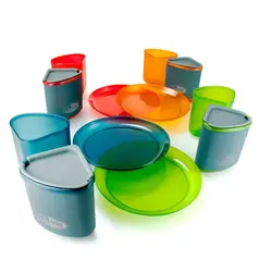ست ظروف پلاستیکی 4 نفره جی اس آی GSI Infinity 4 person compact tableset