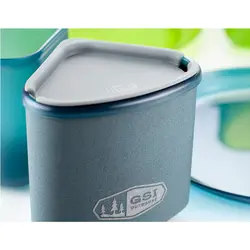 ست ظروف پلاستیکی 4 نفره جی اس آی GSI Infinity 4 person compact tableset