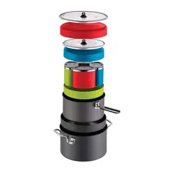 ست ظروف طبیعت گردی ام اس آر مدل فلکس 4 - MSR Flex 4 system
