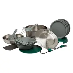 ست قابلمه استیل+تابه+ظروف پلاستیکی 4نفره استنلی Stanley Adventure Cook Set