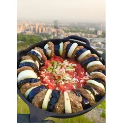 ماهیتابه چدنی 24 سانتی Sajwok