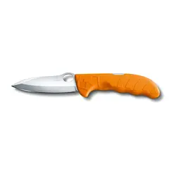 چاقوی شکاری نارنجی تاشو به همراه کیف چرمی ویکتورینوکس - Victorinox Hunter Pro Orange - 0.9410.9