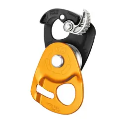 قرقره یک طرفه بلبرینگی میکروترکشن پتزل Petzl Micro Traxion Pulley