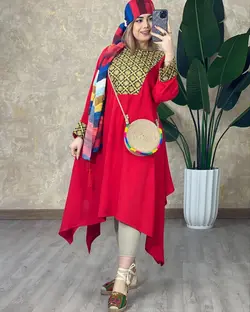 مانتو خامه دوزی مدل کاترینا