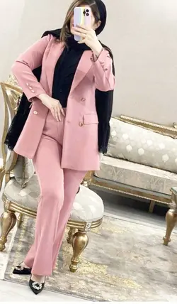 کت و شلوار مجلسی زنانه مدل صدف