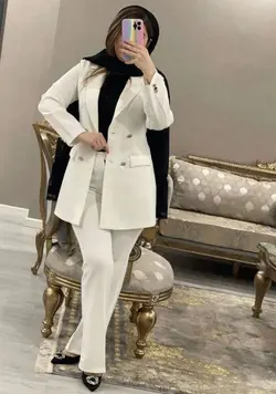 کت و شلوار مجلسی زنانه مدل صدف