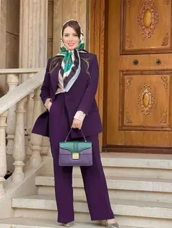 کت و شلوار مجلسی زنانه مدل صدف