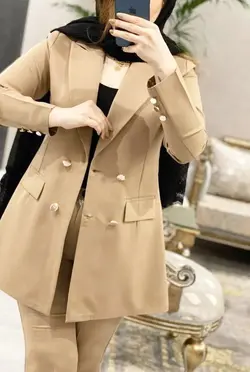 کت و شلوار مجلسی زنانه مدل صدف