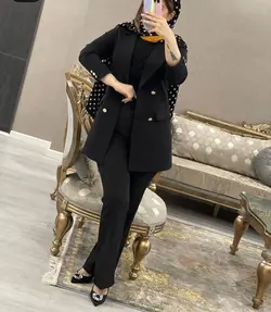 کت و شلوار مجلسی زنانه مدل صدف