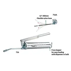 گریس پمپ کلاسیکال با شلنگ 716A | فروشگاه اینترنتی دکتر ابزار