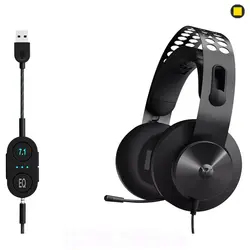 هدست گیمینگ لنوو Legion H500 Pro 7.1 Surround Sound Gaming Headset