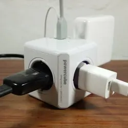 پاورکیوب مسافرتی دارای PowerCube ReWirable USB