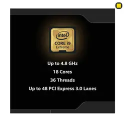 سی پی یو اینتل Intel Core i9-10980XE Extreme Edition Processor