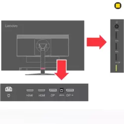 مانیتور 24 اینچ لنوو ThinkVision P24h-10