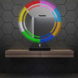 آینه سرویس بهداشتی دلفین مدل RGB-70