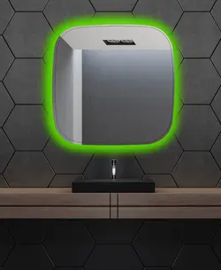آینه سرویس بهداشتی دلفین مدل RGB-SQ-61