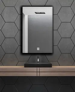 آینه سرویس بهداشتی دلفین مدل ضدبخار HT-70x50-T