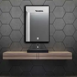 آینه سرویس بهداشتی دلفین مدل ضدبخار HT-70x50-T