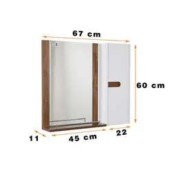 ست آینه و باکس دلفین کد 10310-WD