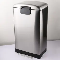 سطل زباله پدالی دلفین مدل Pr-20ltr-ss