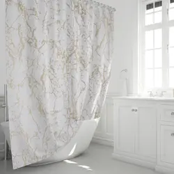 پرده حمام پیسو مدل BZ-62 سایز 180×200 سانتی متر