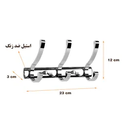 آویز لباس دلفین مدل 3-5010