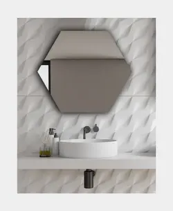 آینه بدون قاب دلفین مدل HX-63