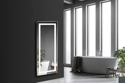 آینه بک لایت دلفین مدل N-T-120-60