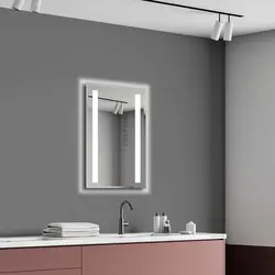 آینه بک لایت دلفین مدل N-T-7050-line