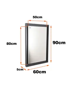 آینه لمسی دلفین مدل TCH-1046-90