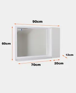 آینه و باکس دلفین مدل 1036-2