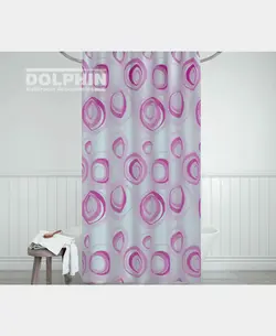 پرده حمام کد Ev-4954v2 سایز 200×180 سانتی متر