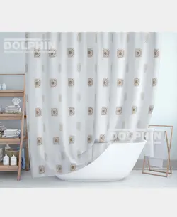 پرده حمام کد jack-6969 سایز 200×180 سانتی متر