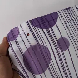 پرده حمام پیسو مدل BZ-24 سایز 180×200 سانتی متر