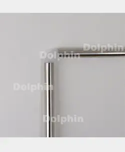 میله پرده حمام مدل U سایز 90x90