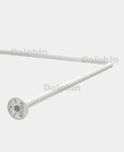 میله پرده حمام مدل L100