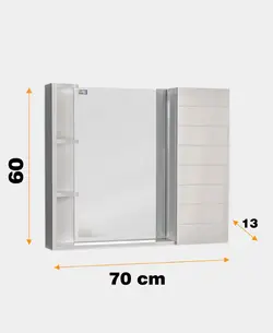 آینه و باکس دلفین مدل 1091