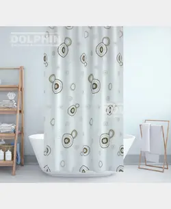 پرده حمام  کد jack-7976 v3 سایز 200×180 سانتی متر