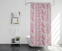 پرده حمام پیسو مدل BZ-21 سایز 180×200 سانتی متر