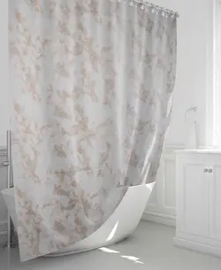 پرده حمام پیسو مدل BZ-34 سایز 180×200 سانتی متر