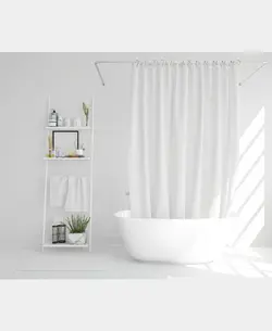 پرده حمام دلفین کد Ch-R سایز 200×180 سانتی متر